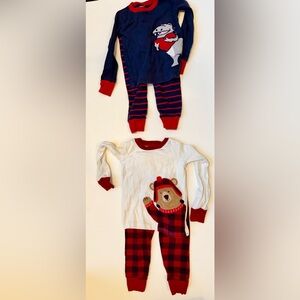 Bundle 2T PJ's-Gymboree, Old Navy & Carters 6 pairs